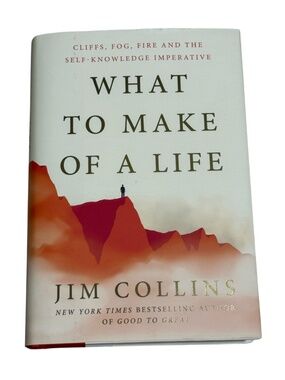 What to Make of a Life Jim Collins Book‎ Hardcover Self Help Good to Great | New